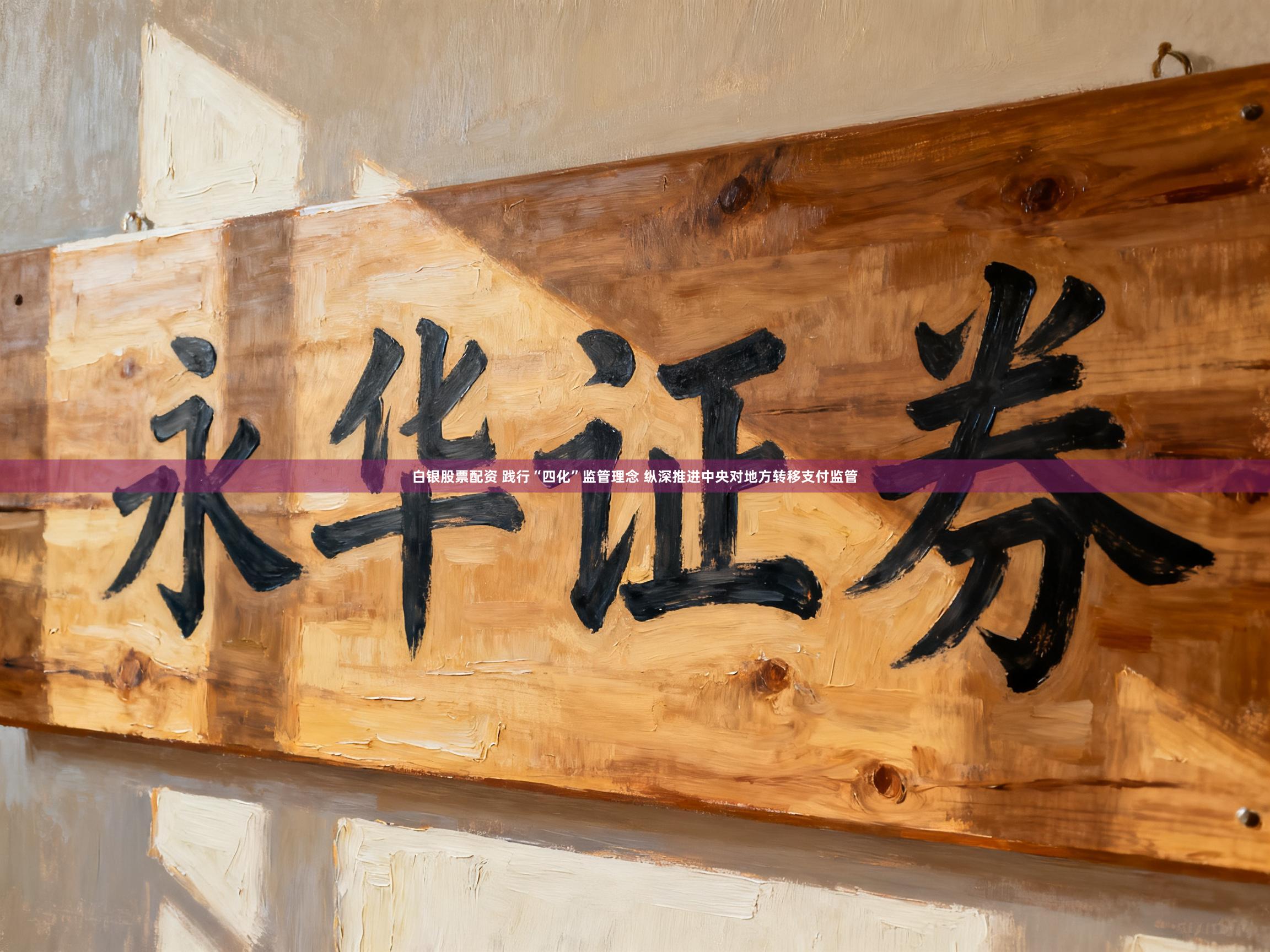 白银股票配资 践行“四化”监管理念 纵深推进中央对地方转移支付监管