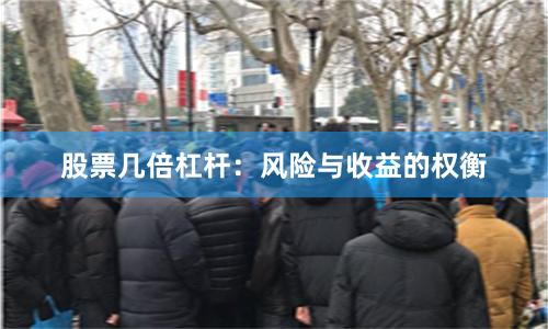 股票几倍杠杆：风险与收益的权衡