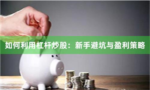 如何利用杠杆炒股：新手避坑与盈利策略